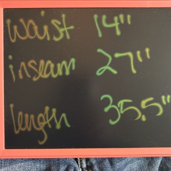 Judy Blue 3/26 3 26 Distressed Blue Jeans - Picture 5 of 5